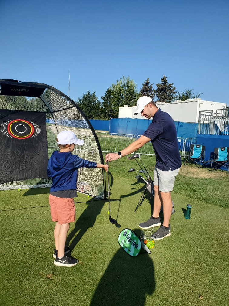 Golf Swing on Course